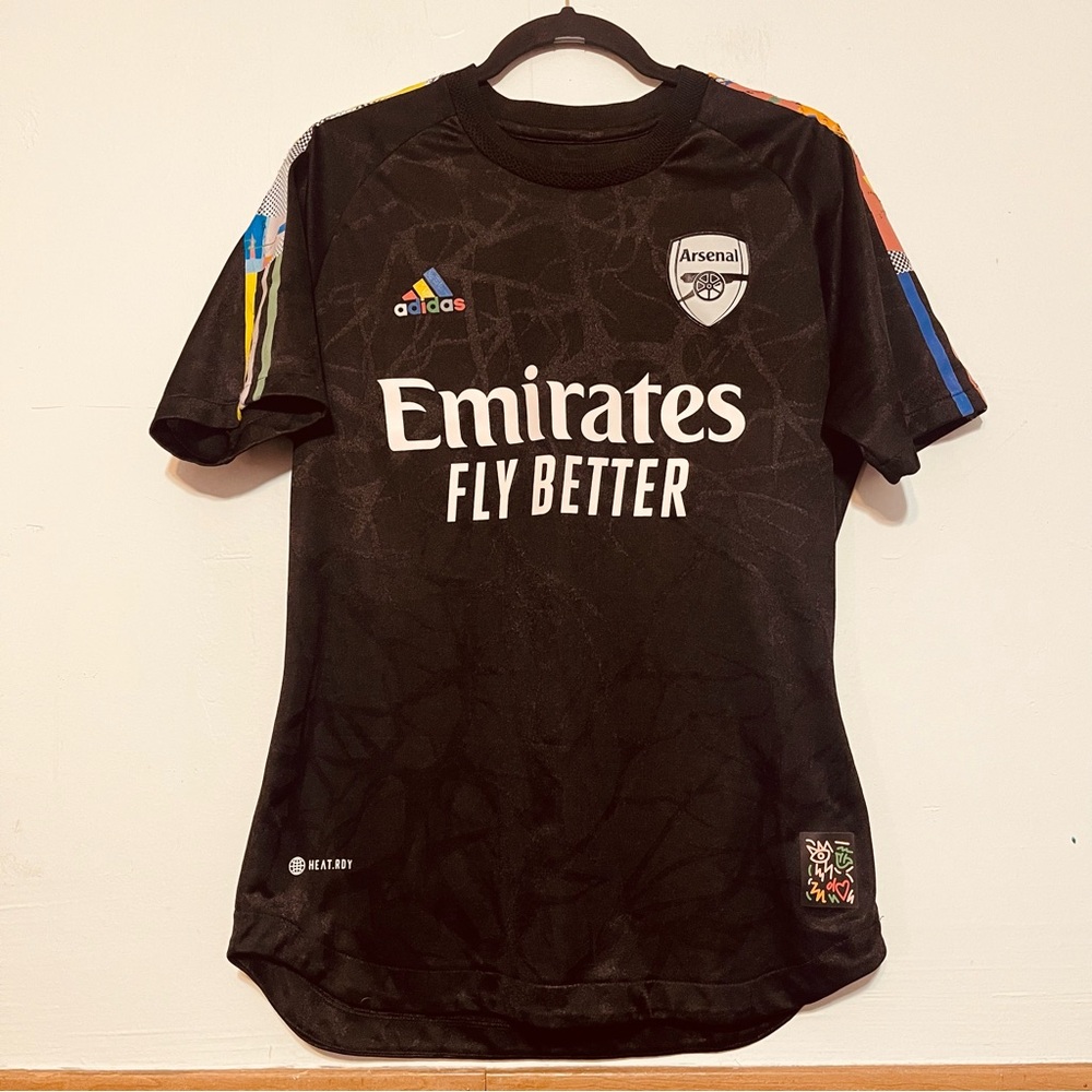 Adidas Black Jersey with White Tag